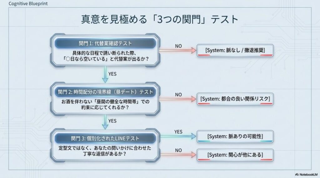 既婚者やストレートな拒絶など、関係を即座に断つべき4つの危険信号