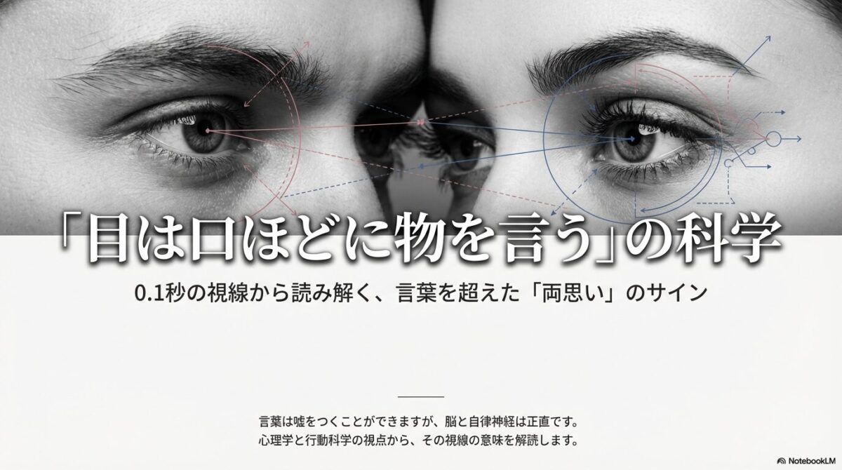 言葉を超えた両思いのサインを心理学と行動科学で解明するスライド